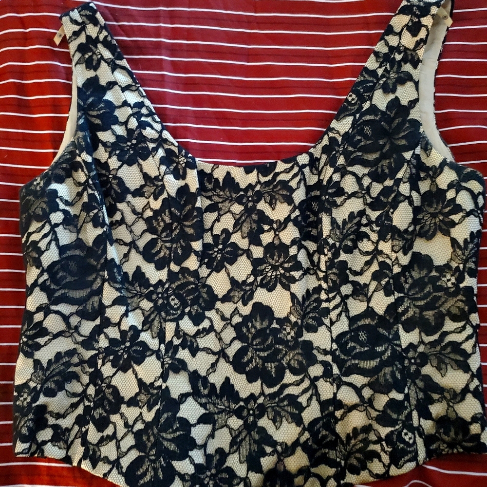 Lace Bustier top